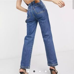 Levi's Blue Straight Leg Women's Jeans